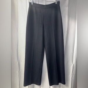 St. John Collection Santana Knit Wide Leg Pants Size 6
